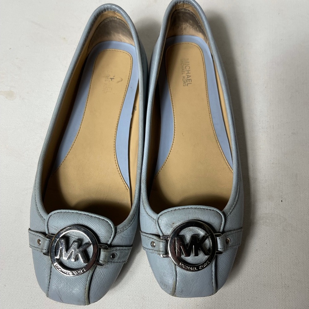 COPY - Michael Kors Bleu leather flats size 9